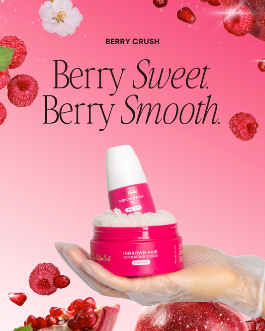 Ingrown Exfoliating Scrub- Berry Crush