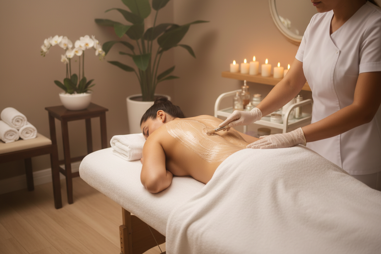 back facial